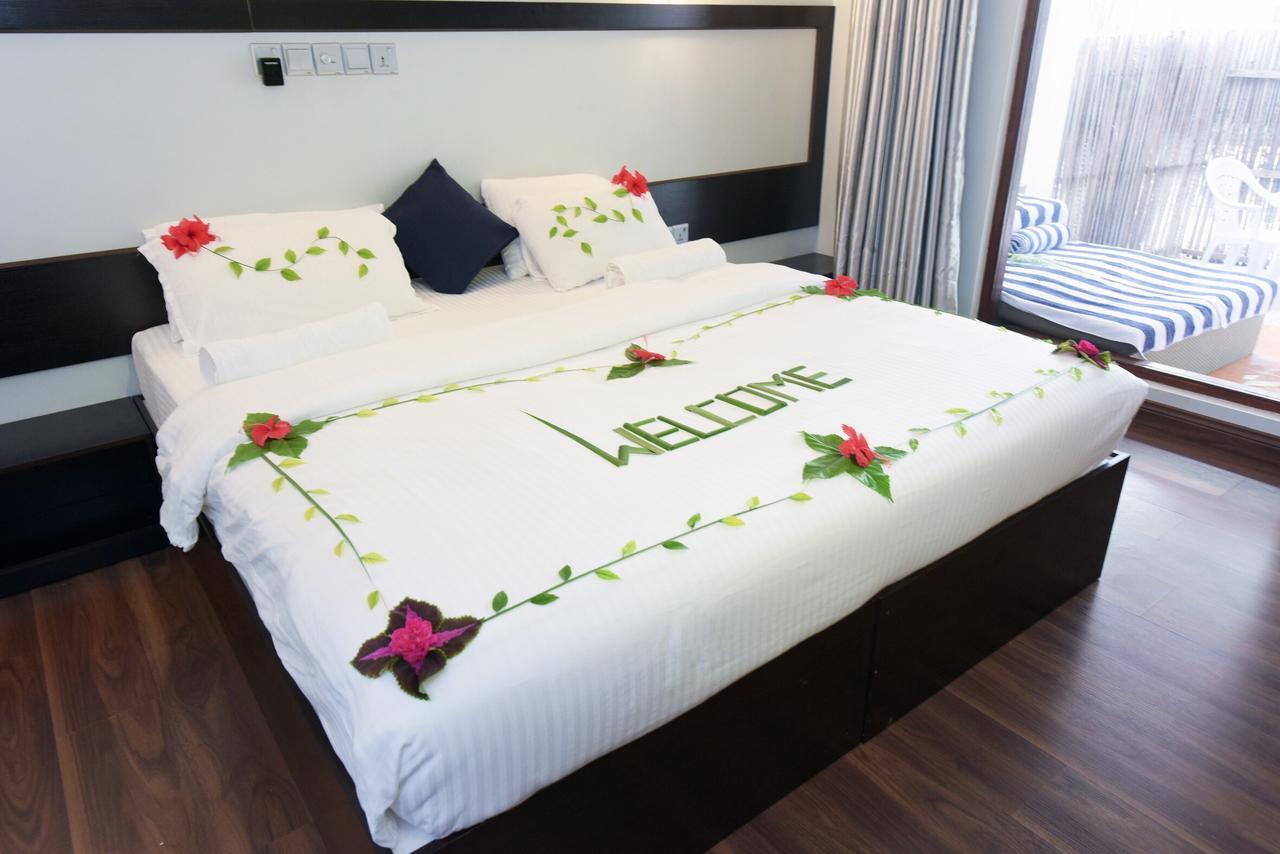 Madi Finolhu Guest House Dharavandhoo Buitenkant foto